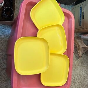Tupperware plates